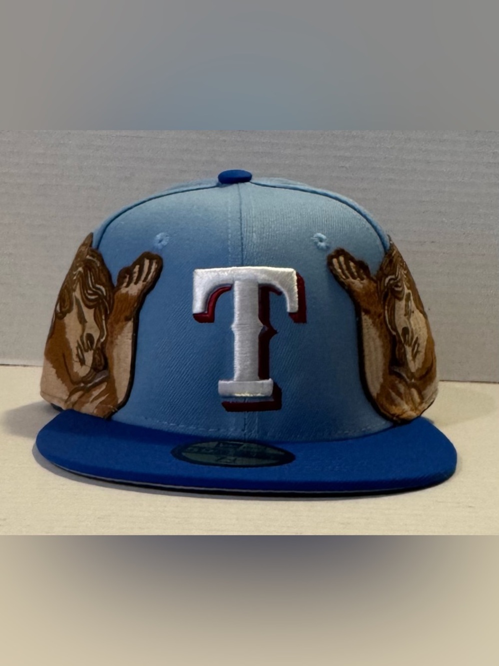 New Era Fitted Texas Rangers Jon Stan Edition Blue 5950 Fits Size 7 NWT G-5!!!!